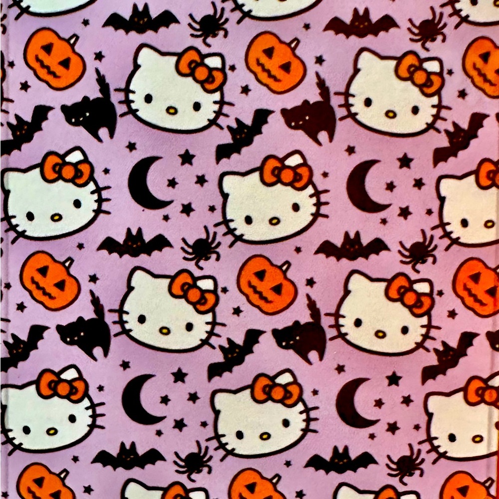 Halloween Hello Kitty Face Throw